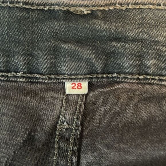 Levi’s Black Button Fly High Rise Jeans‎ Size 28 - Picture 11 of 13
